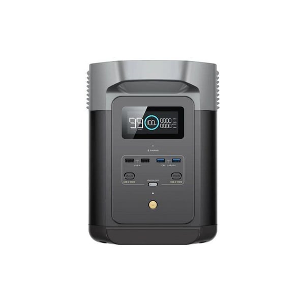 EcoFlow Delta 2 1024Wh kannettava latausasema, 4 AC-ulostuloa - yhteensä 1800 W (ylijännite 2700 W)