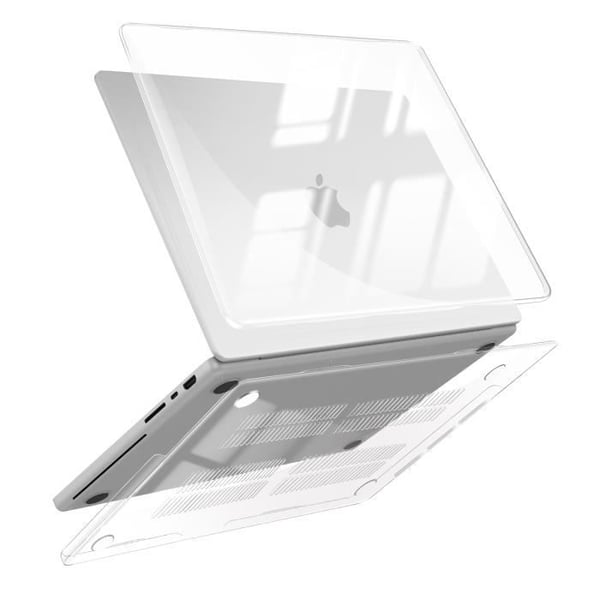 Skydd för MacBook Pro 14 - MW - Kristallklar - Ekologisk Polykarbonat - Ultraglar - Antiglidande