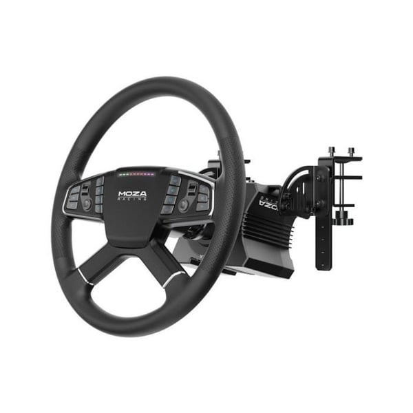 Spelperiferi - MOZA Racing - Trucking Bundle - Trådbunden ratt - Force Feedback - Svart