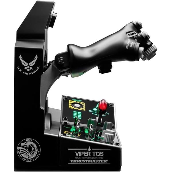 Gasreglage - THRUSTMASTER - Viper TQS Mission Pack - Svart