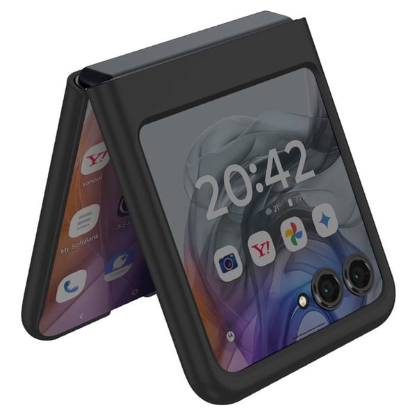 Coque - Motorola - Razr 60 / Razr 50 - Rigida - Svart - Ultra-tunn