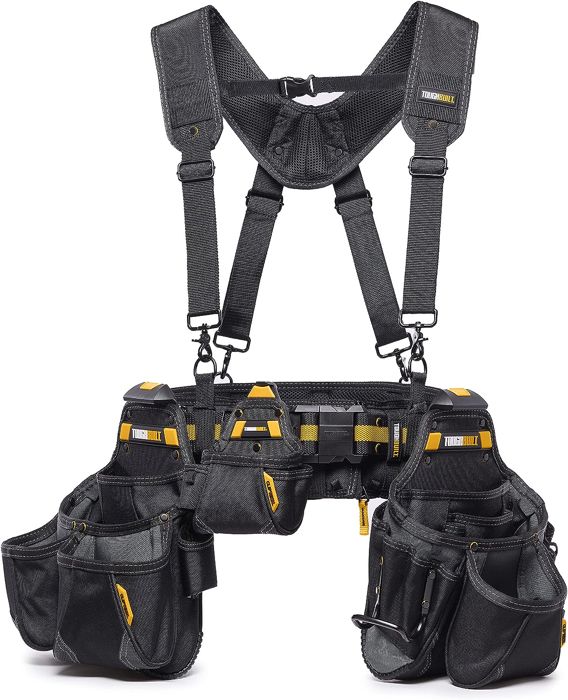 Verktygbälte - TOUGHBUILT - TB-CT-101-5P - 5 delar - Lätt konstruktion - Svart