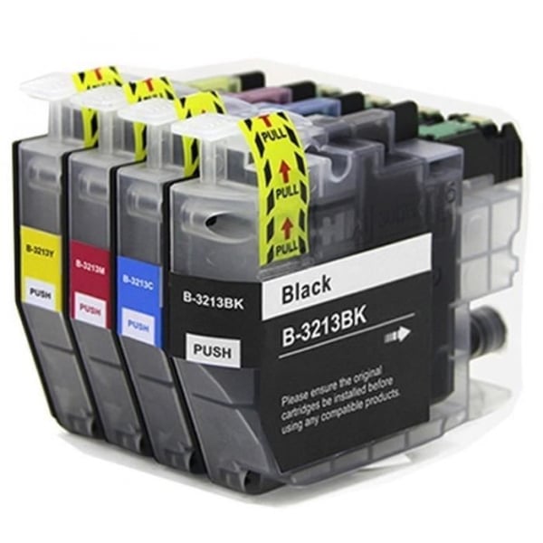 Billigare: Pack BROTHER LC3213 - 4 kompatibla patroner - DCP-J772DW J774DW MFC-J890DW J895DW