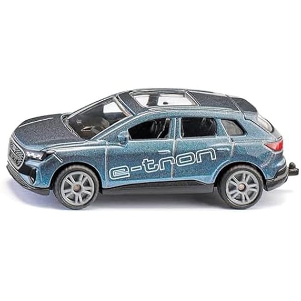 Bil leksak - SIKU - Audi Q4 e-tron - Metall/plastik - Blå - Dragkrok