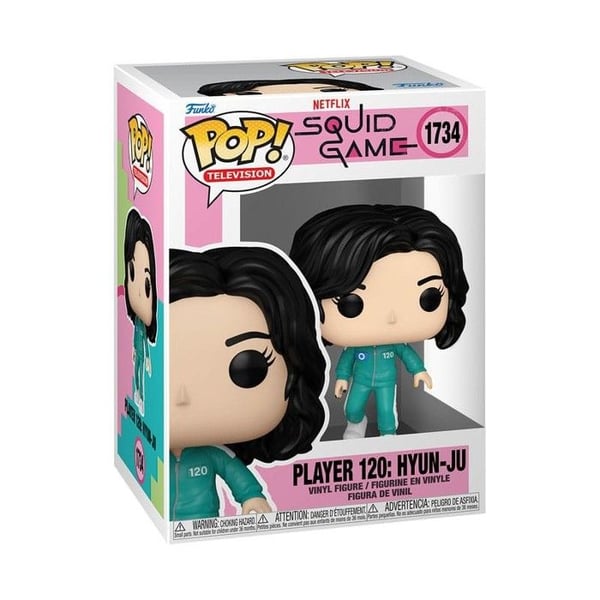 Figurine Funko Pop! N°1734 | Squid Game | Spelare 120 Cho Hyun-ju