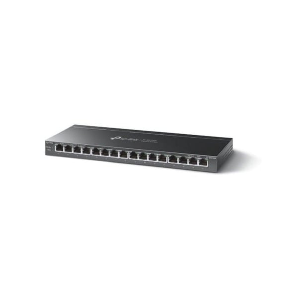 Switch - TP-LINK - TL-SG116P - 16 portar Gigabit Ethernet - Väggmontering - PoE+