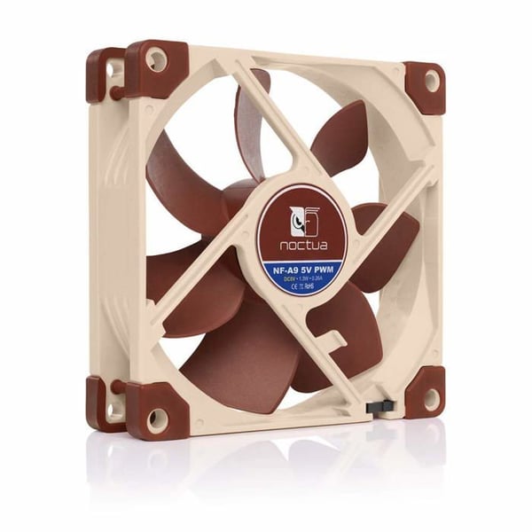 Ventilator - Noctua - NF-A9 - 9 cm - 400-2000 omdr/min - 22,8 dB - PWM