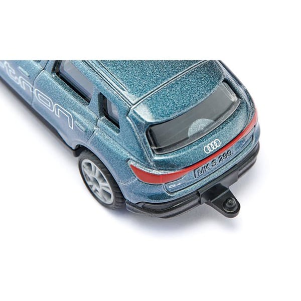 Bil leksak - SIKU - Audi Q4 e-tron - Metall/plastik - Blå - Dragkrok