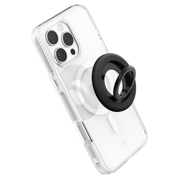 Spigen Nano Pop MagSafe telefonstøtte ring (Sort Sesam)
