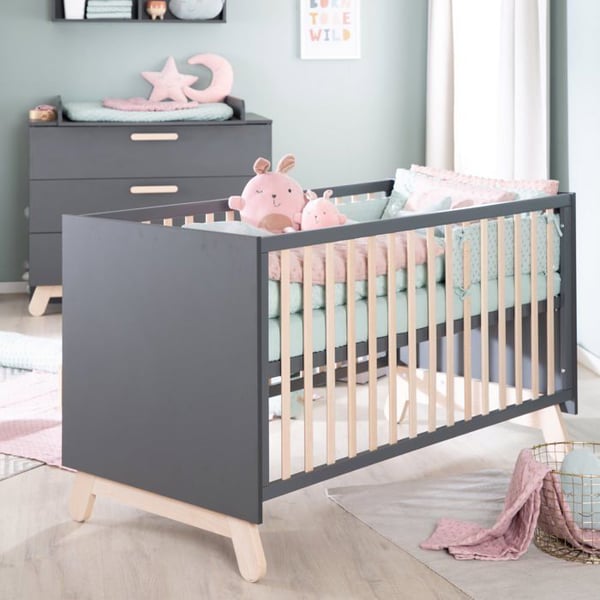Tour de Lit Bébé ROBA Lil Planet Certifierad GOTS - 170x16 cm - Grön