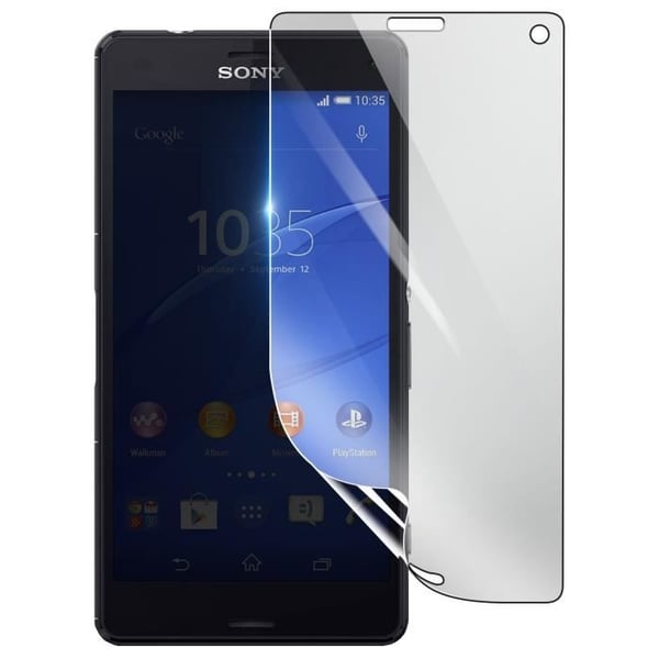 Skärmskydd - 3MK - Sony Xperia Z3 Compact - Stötsäker Hydrogel - Reptålig - Genomskinlig