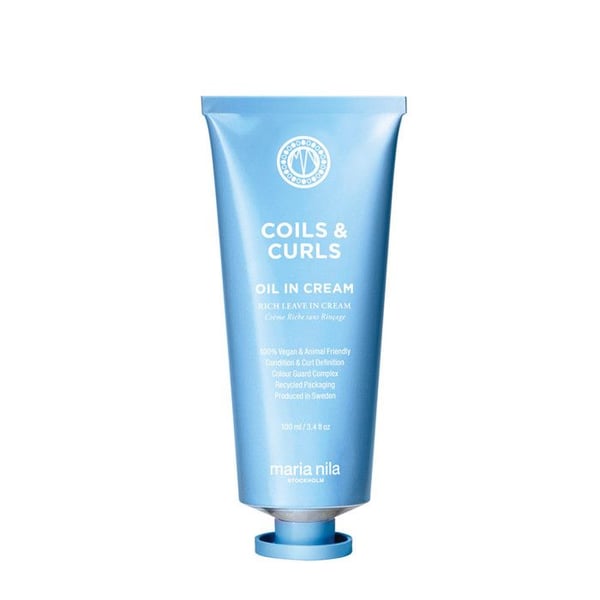 Crème Coils & Curls - MARIA NILA - 100 ml - Definition av lockar - Närande - Utan sköljning