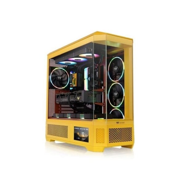 Thermaltake CA-11H-00FMWN-00 Full Tower Karamell RGB Tempererat Glas