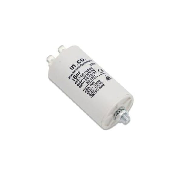 16 MF kondensator för FAGOR tvättmaskin - 1FET-51 - 1FET-51-D-DX - 1FET-53 - 1FET-53-D-DX - 1FT-51