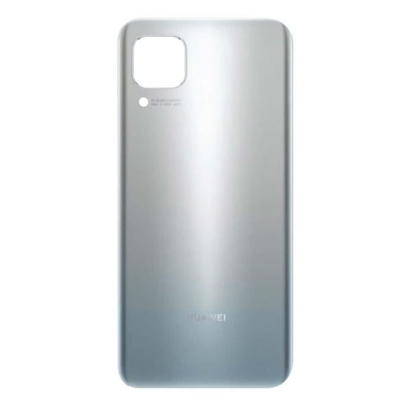 Huawei P40 Lite Batteribyte Bakre Silver Grå