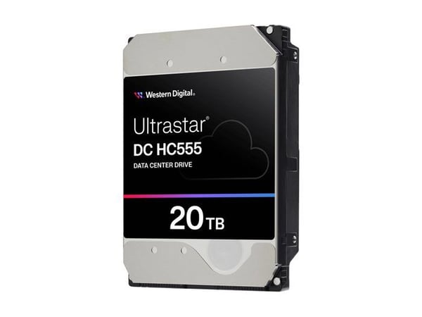 WD Ultrastar DC HC555 - harddisk - Datacenter - 20 To - SATA 6Gb/s