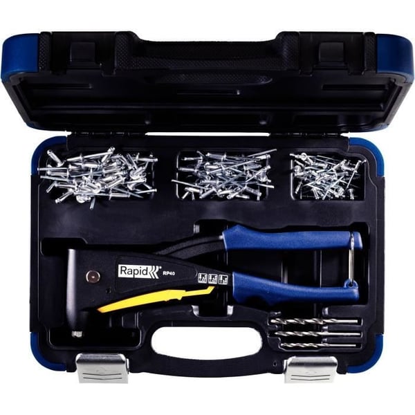 Pince RP40 Multi pakkaus 250 niittiä + porat - RAPÏD - 5001127