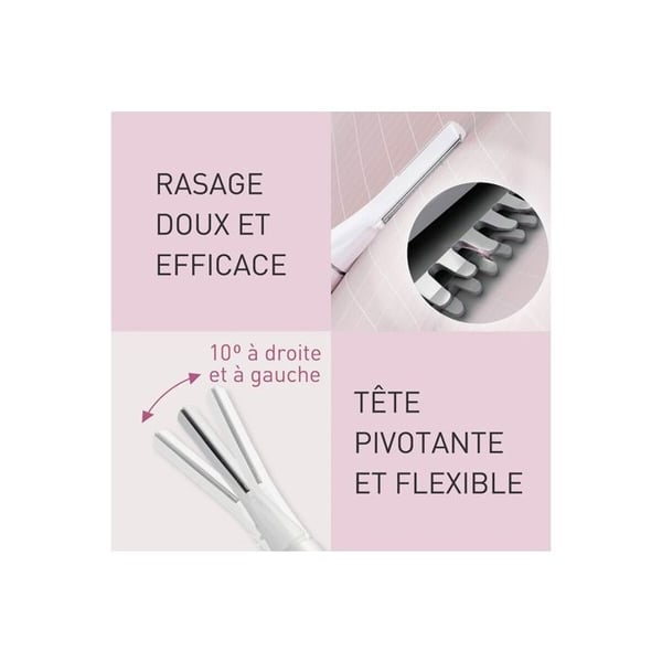 Rasoir til kvinder Panasonic ES-WR51-P503 Hvid