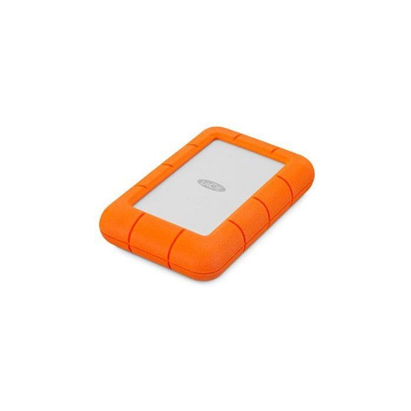 Extern hårddisk - LACIE - Rugged Mini LAC9000298 - 2 To - 5400 varv/min - 3.2 Gen 1 - Orange / Silver