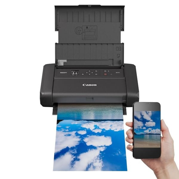 Canon Maxify BX110 svart multifunktionsskrivare med batteri