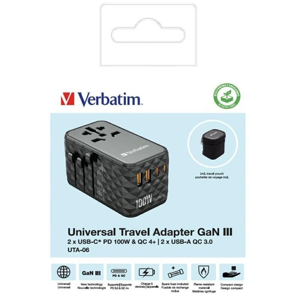 VERBATIM Universell adapter