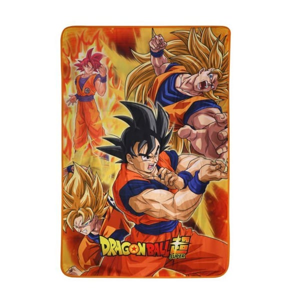 Omslag - SD Toys - Dragon Ball Super - Goku - 100x150 cm - Polyester