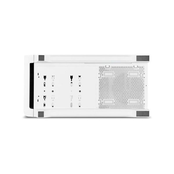PC-låda NOX Hummer ETHER Semitorre Gaming Curved ATX USB-C Vit