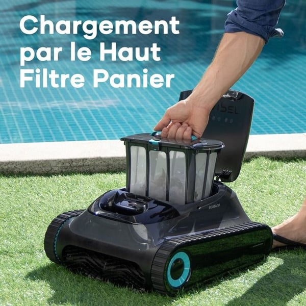 Aspirator til swimmingpool Aiper Scuba S1 2025 SORT