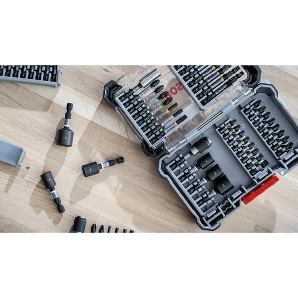 3 kpl Iskupäitä 1/4"-5/16"-3/8" x 50 mm PRO Pulttipäät | 2608521U65 - Bosch