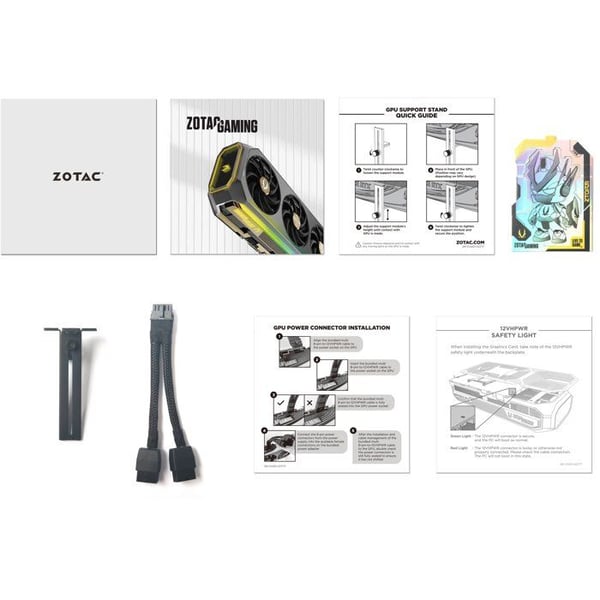 ZOTAC - Gaming grafikkort - GeForce RTX 5070 - Solid OC - 12 GB