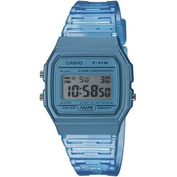 CASIO Collection Klocka F-91WS-2EF kronograf, alarm, automatisk kalender