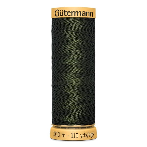 lot av 5* 100m av Gutermann bomullstråd - Att 565 - 9623