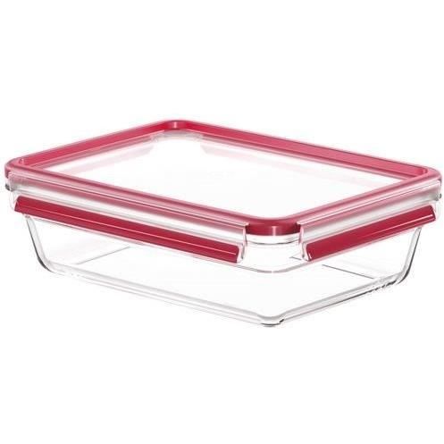 Rektangulär förvaringslåda - TEFAL - Glas - Masterseal fresh - 2 L - Plastlock och silikonkarm