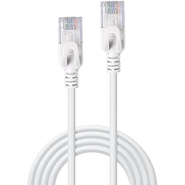 Nätverkskabel - LINDY - Ultra Slim Cat.6A U/UTP - 1m - RJ47 - Oskärmad
