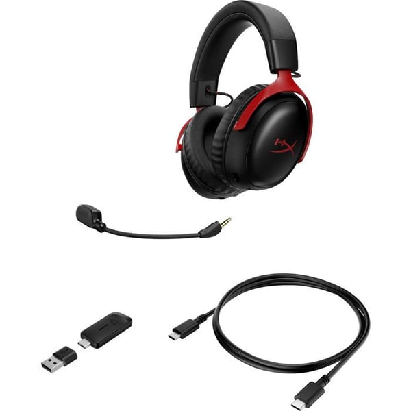 Trådlös Gamingheadset - HyperX Cloud III S Wireless - för PC och konsol