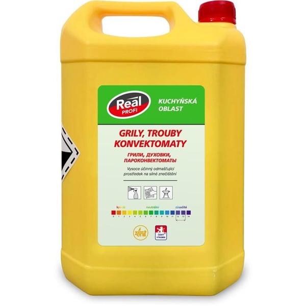 REAL Profi Grils, fyror, vattenkokare 5 l