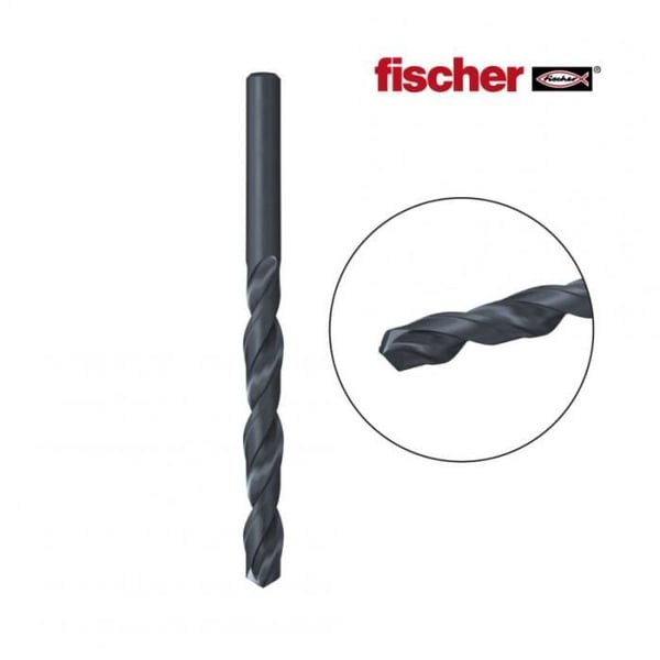 Foret metall HSS-R - FISCHER - DIN 338 - 13,0 mm - Spetsvinkel 118° - HSS-R stål
