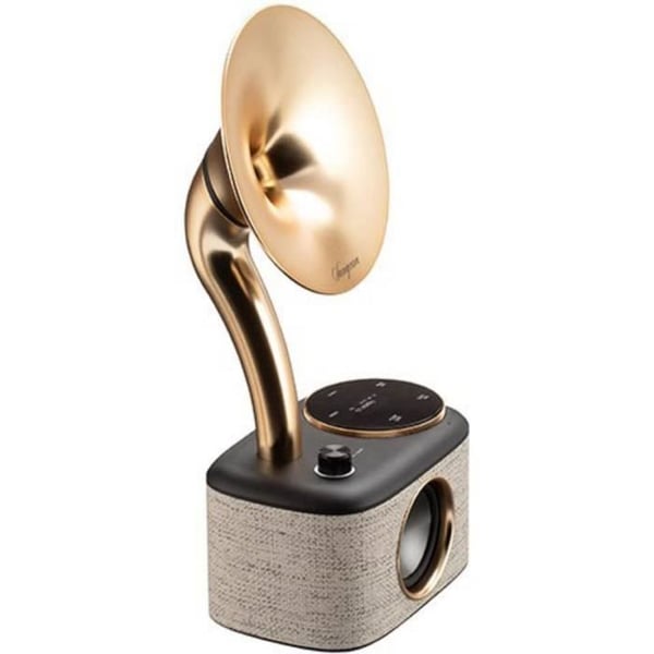 Gramofonradio - SANGEAN - CP-100D - DAB+ - Bluetooth - Uppladdningsbar - Beige