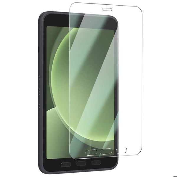 Härdat glas - Galaxy Tab Active 5 - 9H - Heltäckande - Repbeständig - Transparent