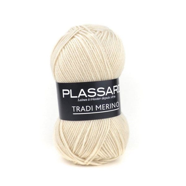 Plassard - Tradi-Merino Plassard 03 Beige Garn