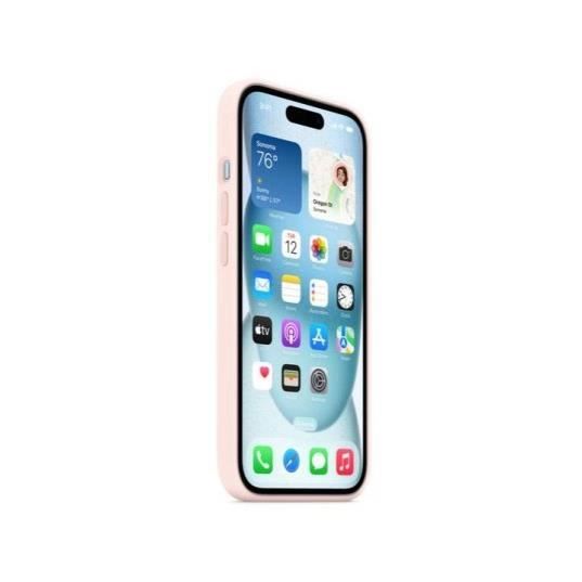APPLE iPhone Fodral Silikon MagSafe iPhone15 Fodral - Rosa