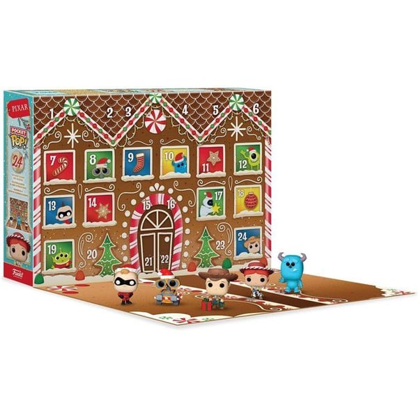Figurine Funko Pop! Adventskalender - Pixar Bitty Pop! - 24 mini figuriner i vinyl