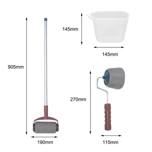 LESHP Magic Paint Rollers - 9 tum