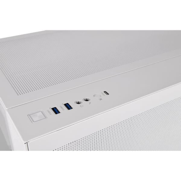 PC-fodral - THERMALTAKE - View 380 TG ARGB Snow - Medium tower - ATX - Härdat glas - Vit