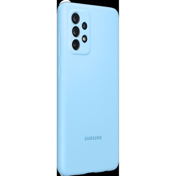 Silikonskal - Samsung - Galaxy A72 - Mjuk - Stötskydd - Blå