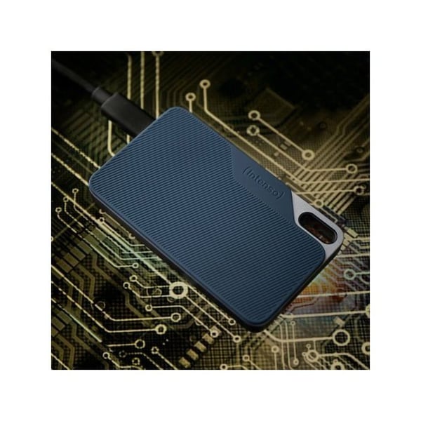 Intern SSD - INTENSO - TX100 - 500 Go - Portabel SSD - Färg Blå