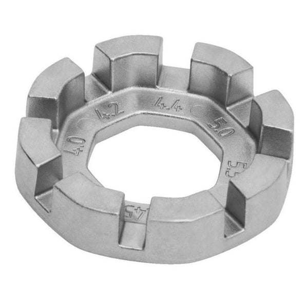 Fälgnyckel - UNIOR - 1631/5 - Silverfärgad - 8 kompatibla storlekar - Zinklegering