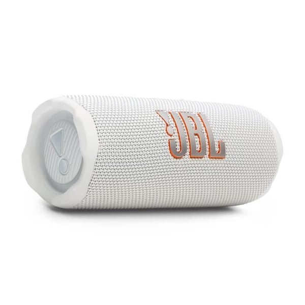 Bärbar högtalare - JBL Flip 7 - Vit - Vattentät och stötresistent