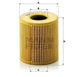 MANN FILTER Oljefilter HU711/51X