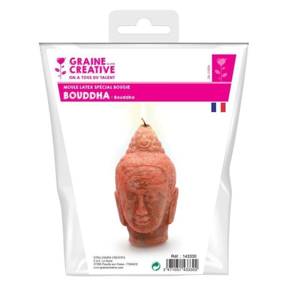 Graine Créative - Buddha-form i latex för ljus